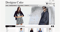 Desktop Screenshot of designa-cake.co.uk